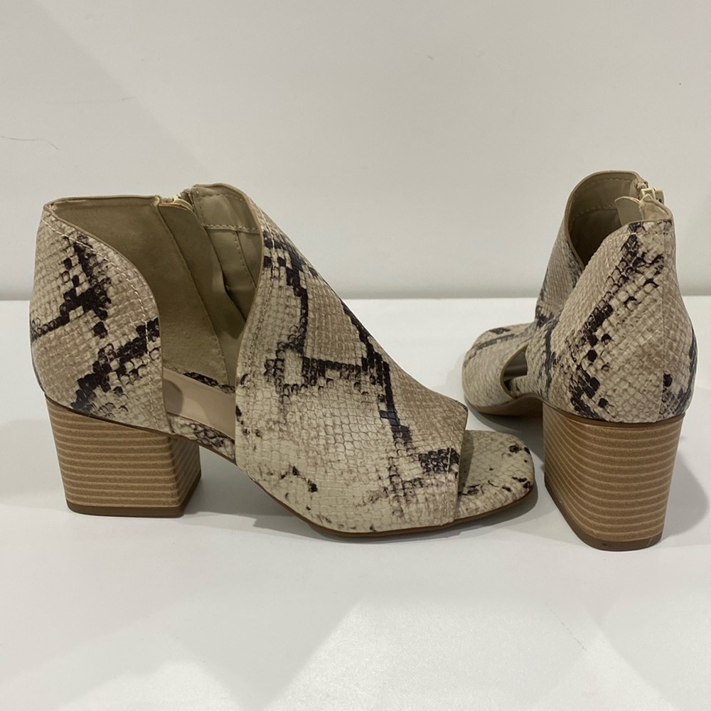 Fergalicious snakeskin booties site 7